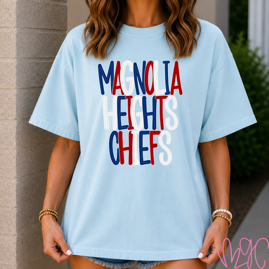 Bubble Magnolia Heights Chiefs Tee