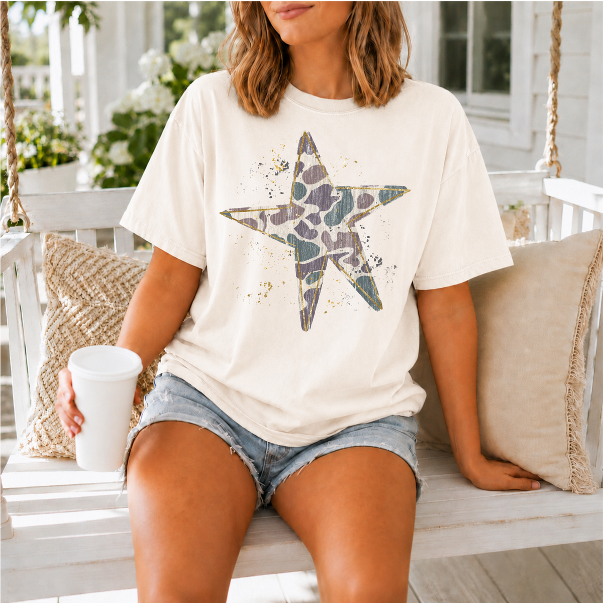 Camo Star Tee