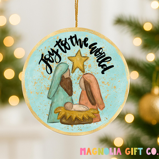 Joy To The World Ornament