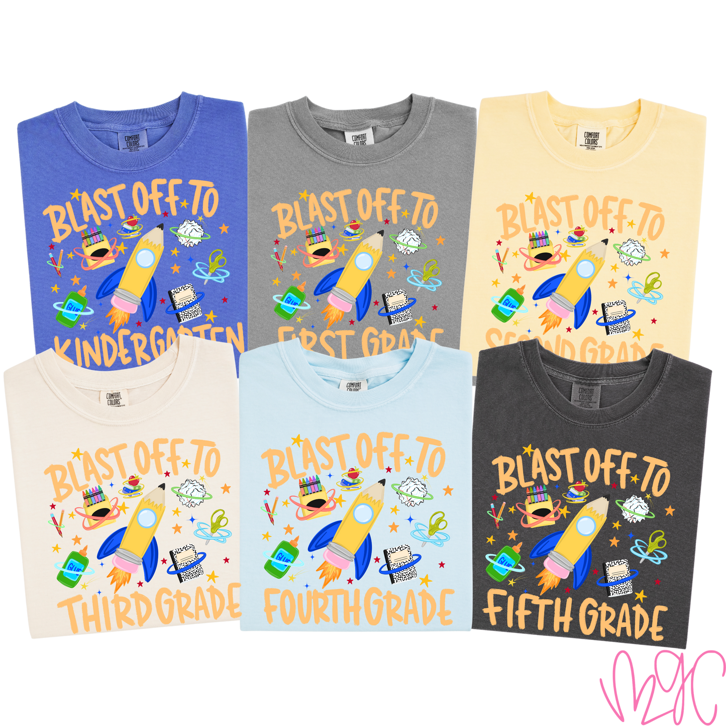 Blast Off To..Grades (Primary) Tee
