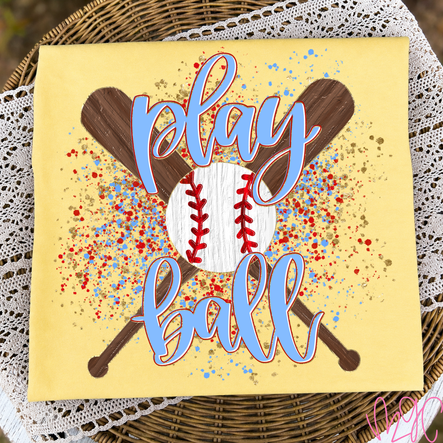 Confetti Play Ball Tee