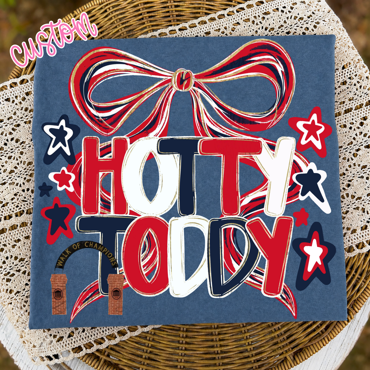 Preppy Bow-Hotty Toddy Tee