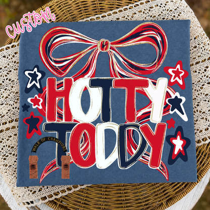 Preppy Bow-Hotty Toddy Tee