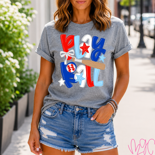 Play Ball (Baseball) Tee
