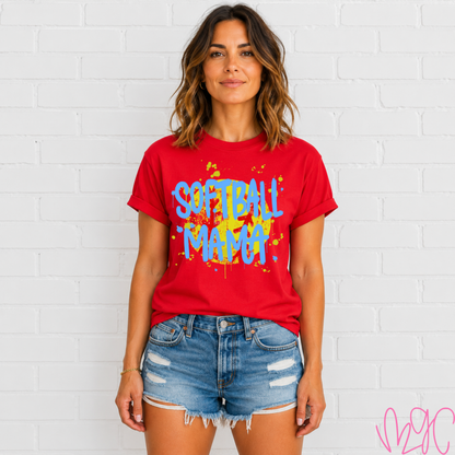 Softball Mama Tee
