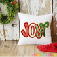 Joy Yarn Throw Pillow