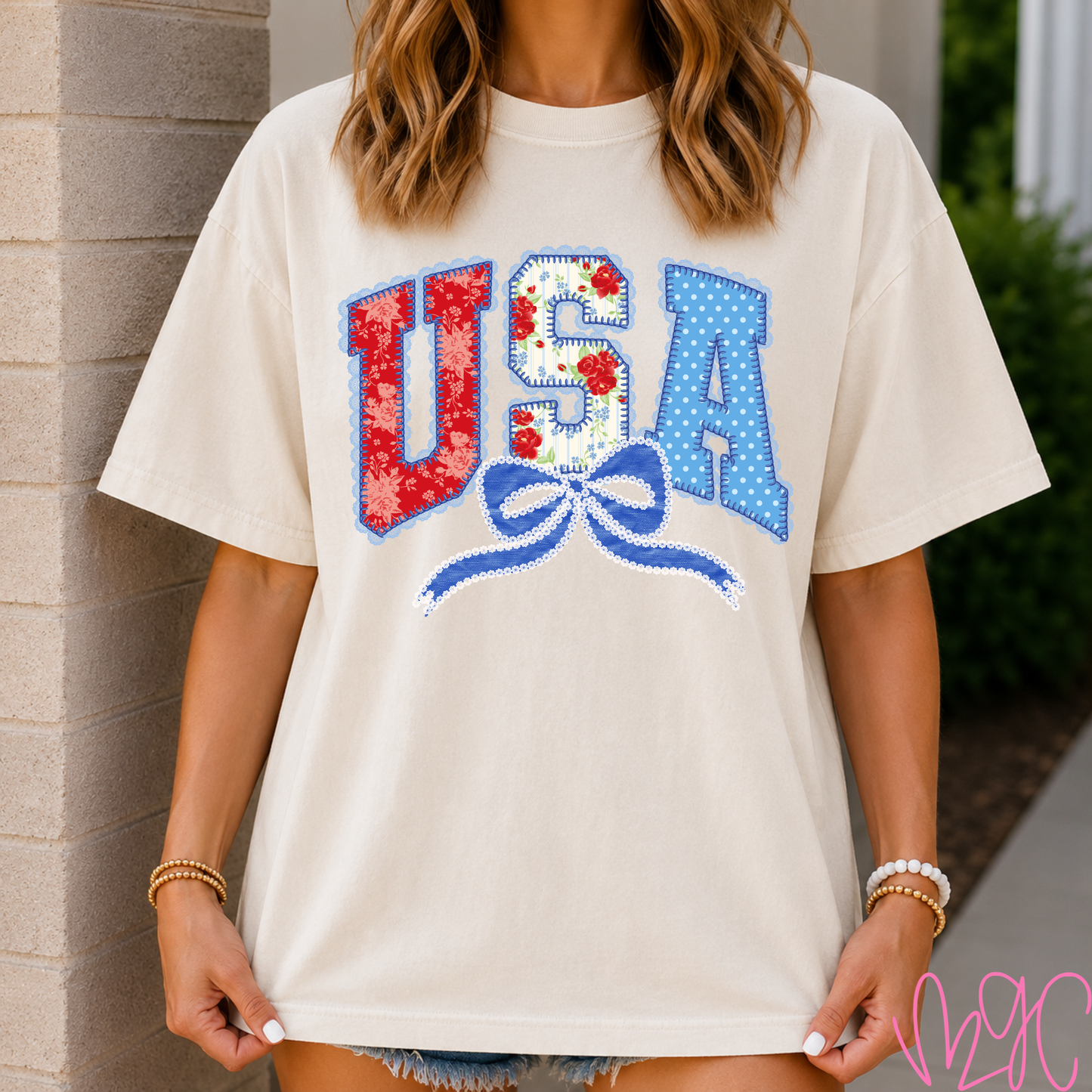 FSF-Patterned USA Tee