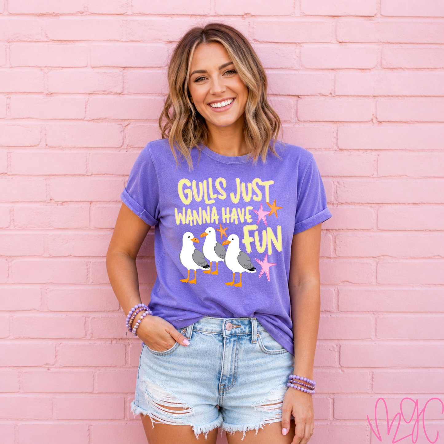 Gulls Just Wanna Have Fun Tee