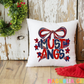 Preppy Mustangs Throw Pillow