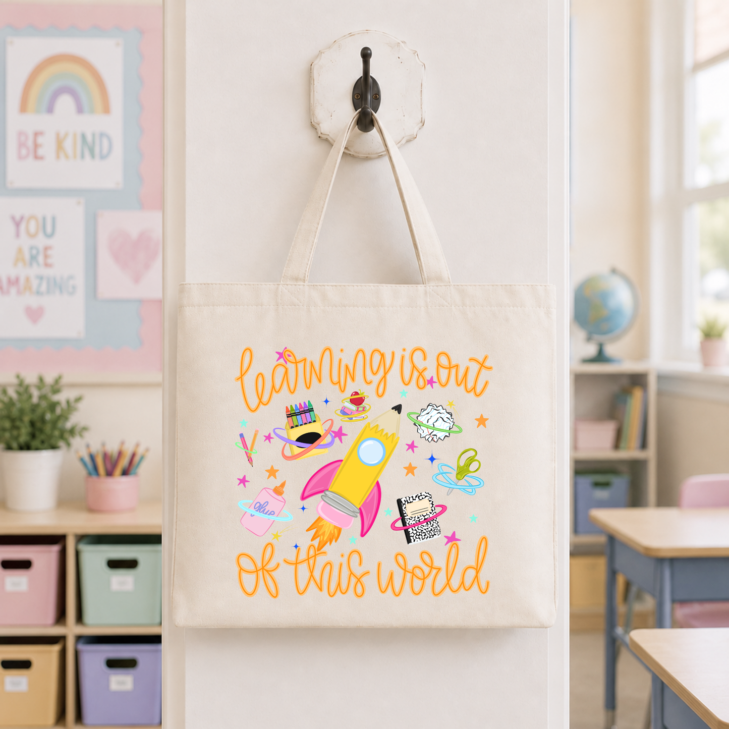 Learning-Out Of This World Tote Bag