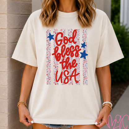 FSF-God Bless The USA Tee