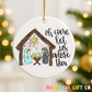 Adore Him Manger Ornament