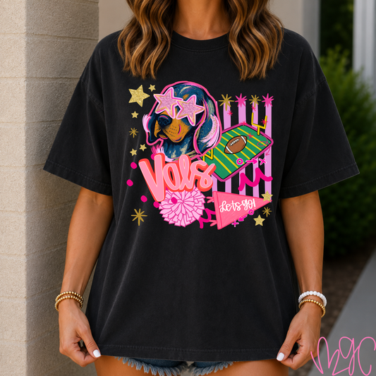 Preppy Vols Doodle Tee