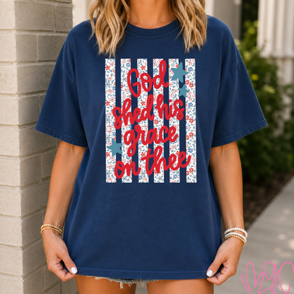 FSF-God Shed His Grace Tee