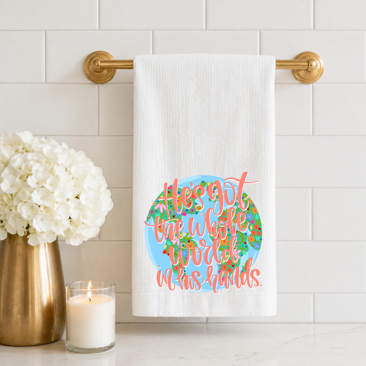 Whole World Tea Towel