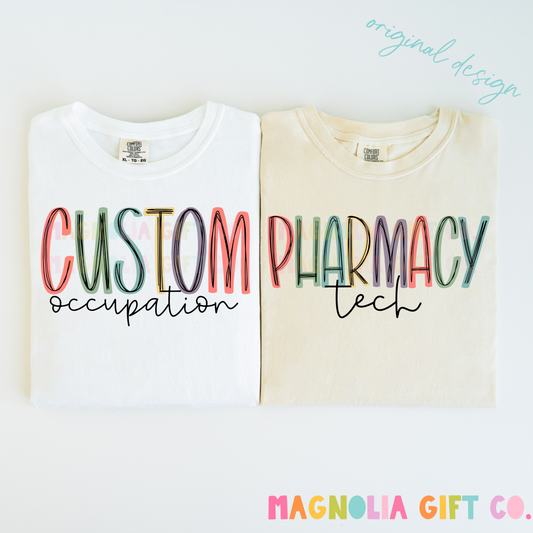 Muted Occupation Tee