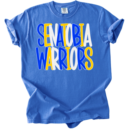 Bubble Senatobia Warriors Tee