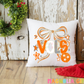 Preppy Vols Throw Pillow