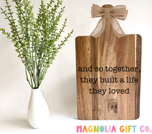 Together Cutting Board