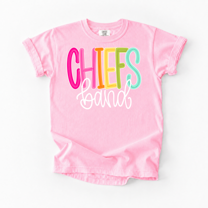 Color Pop-Chiefs Band Tee