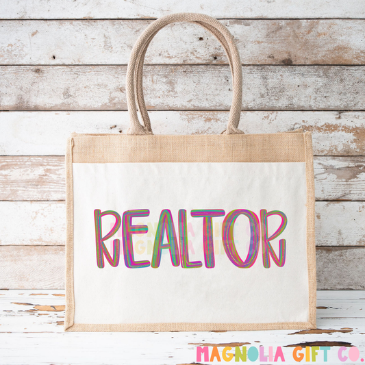 Brushed Occupation Tote Bag