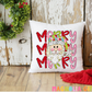 Stacked Merry Santa Throw Pillow