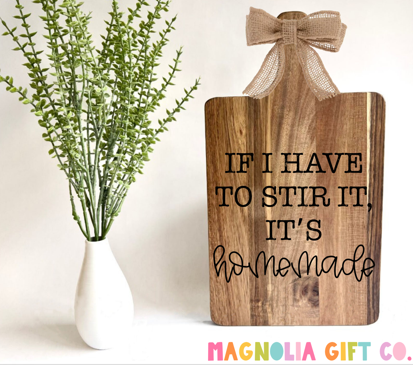 It's Homemade Cutting Board