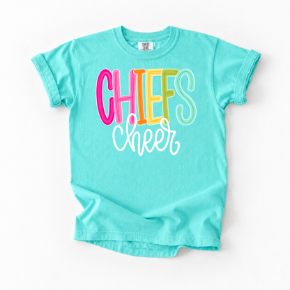 Color Pop-Chiefs Cheer Tee