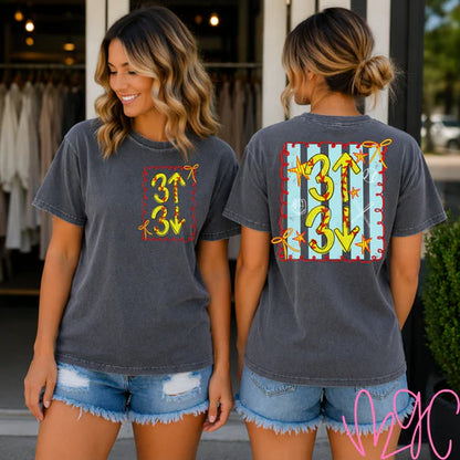 3 Up-3 Down-Softball Tee