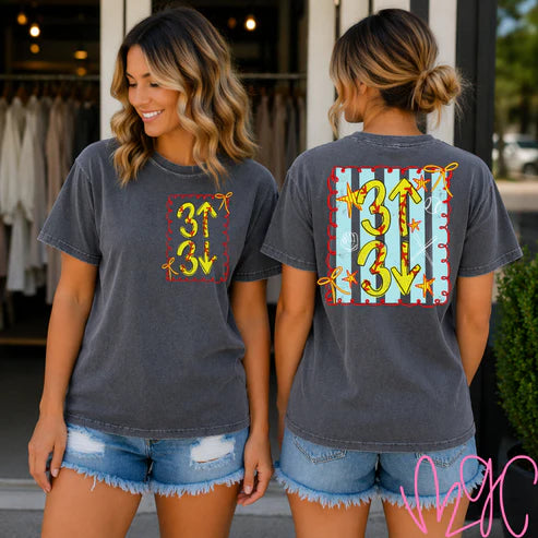 3 Up-3 Down-Softball Tee