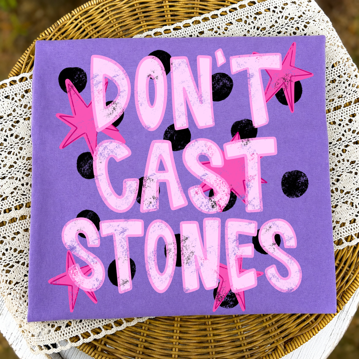 Don't Cast Stones Tee