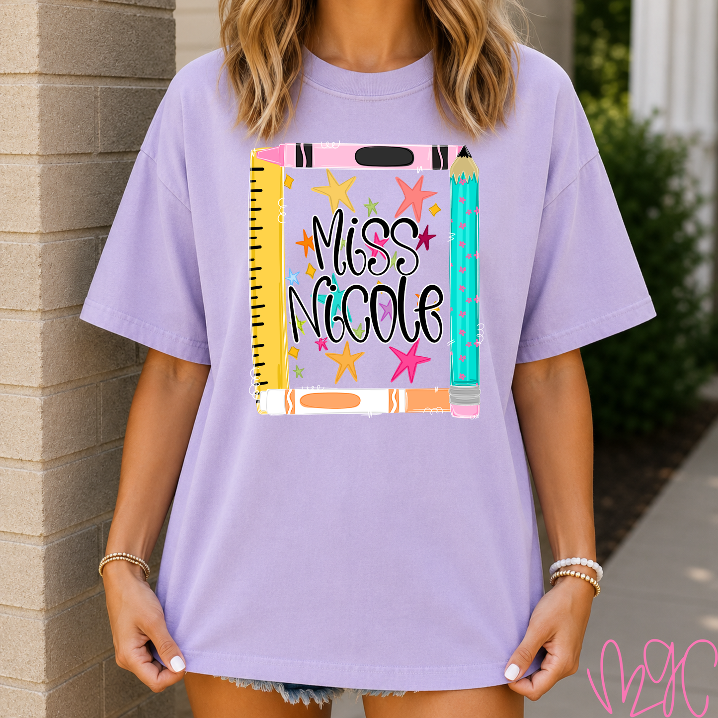 FSF-Pencil & Crayons Custom Tee