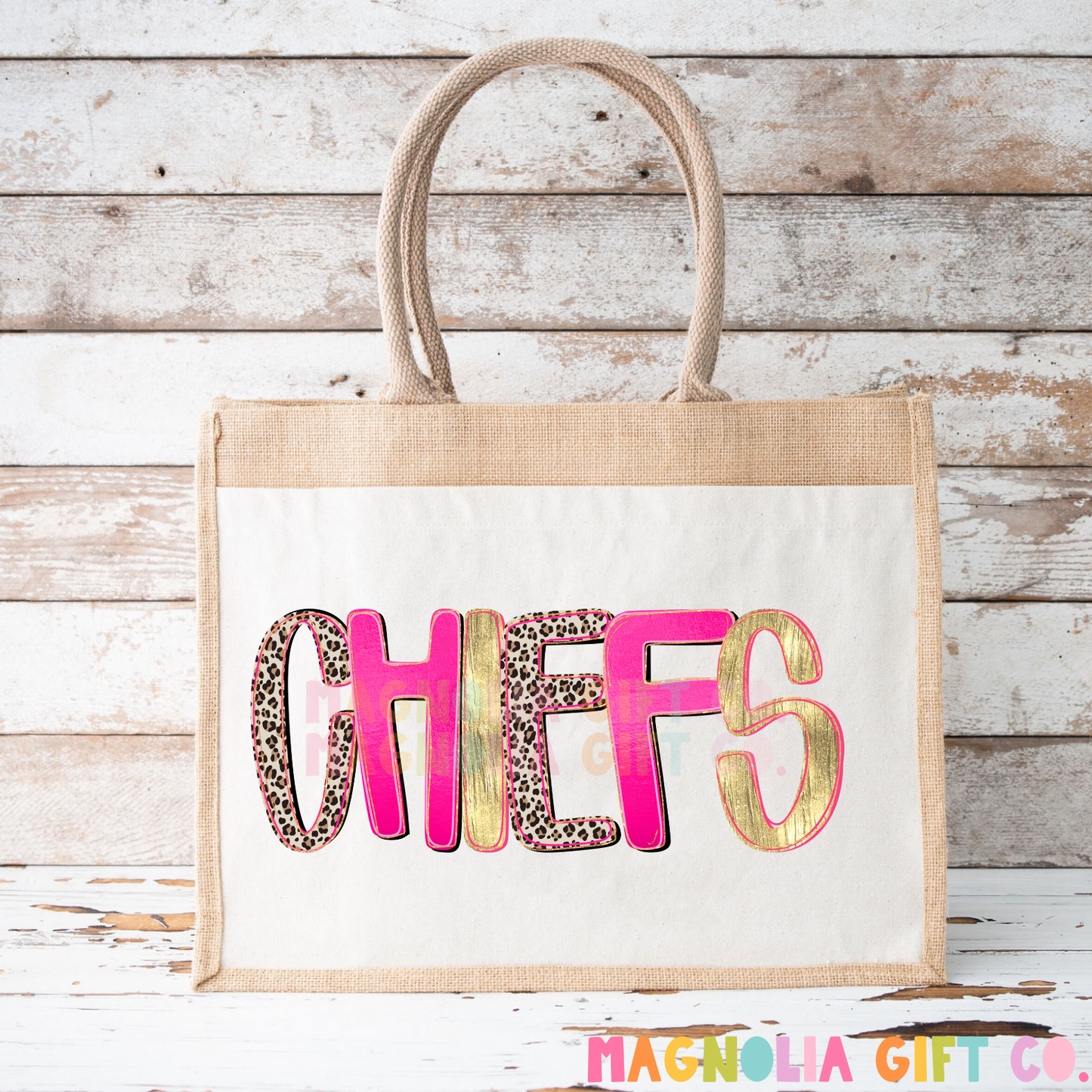 Leopard Mascot Tote Bag