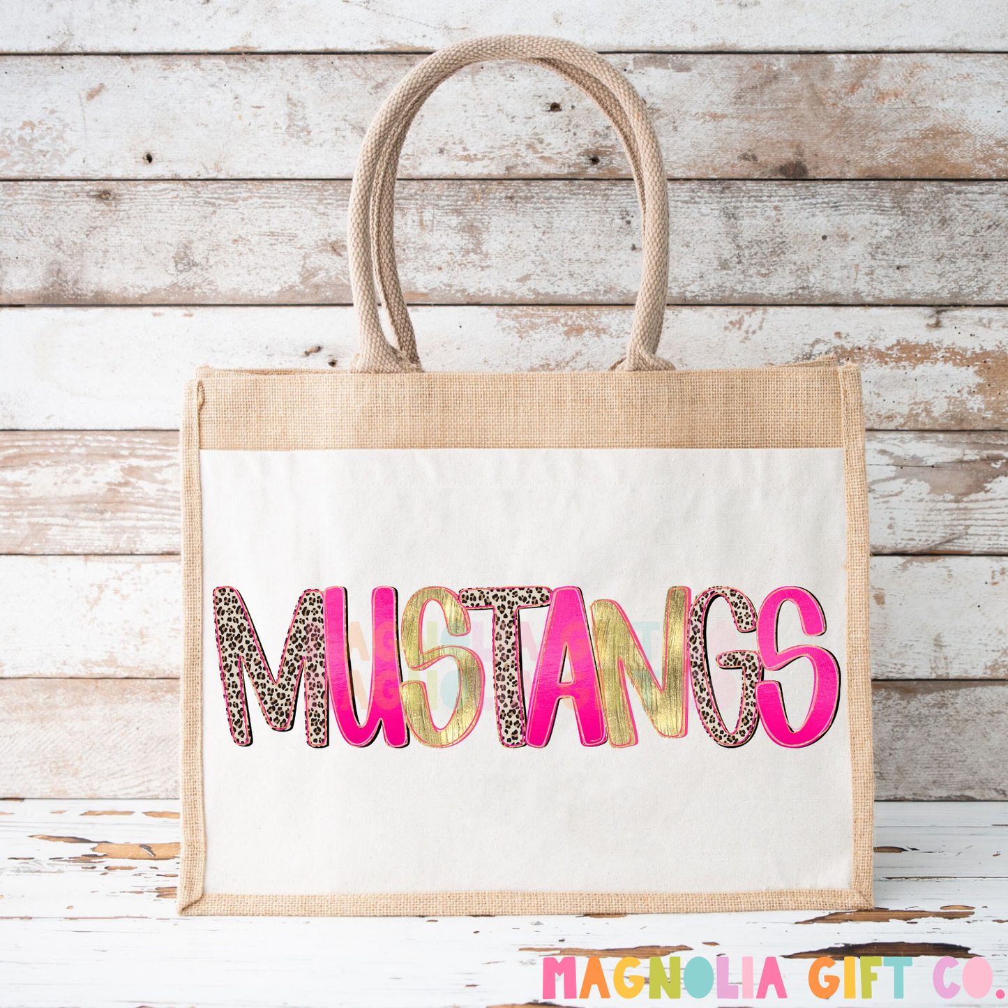 Leopard Mascot Tote Bag