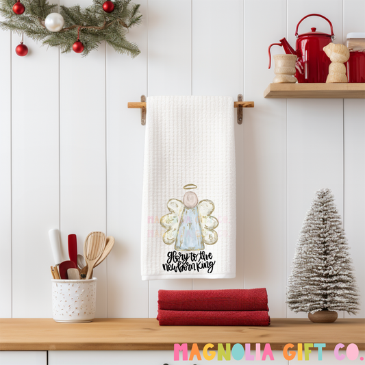 Glory Angel Tea Towel