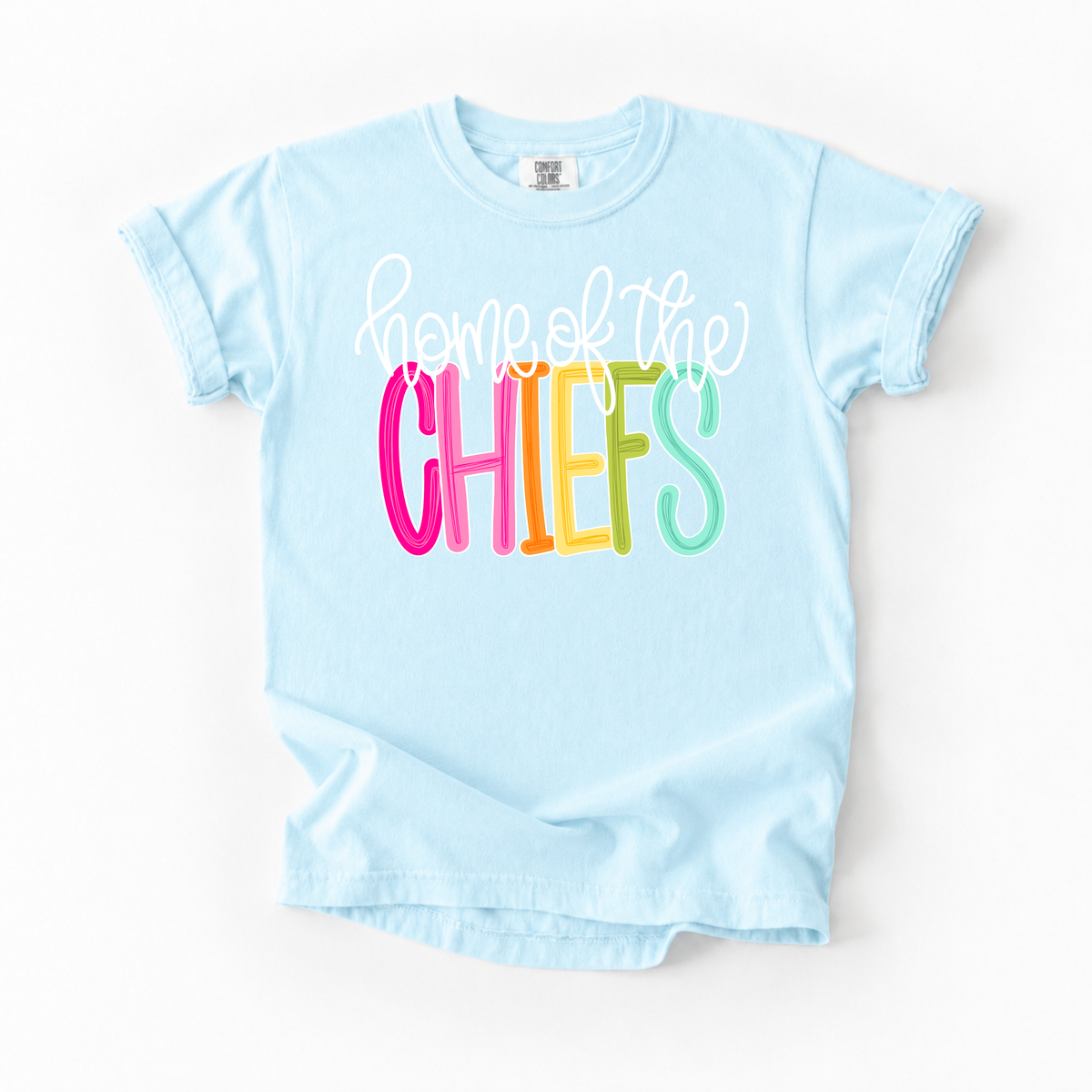 Color Pop-Home Of The Chiefs Tee