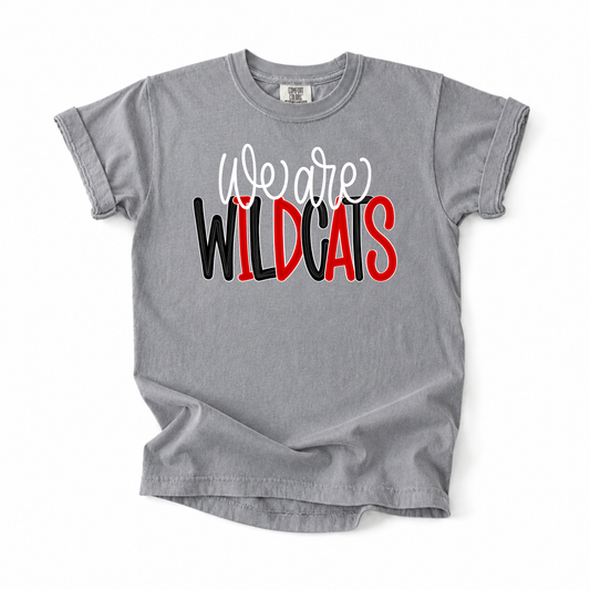 Bubble We Are Wildcats Tee