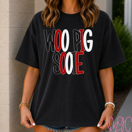 Bubble Woo Pig Sooie Tee