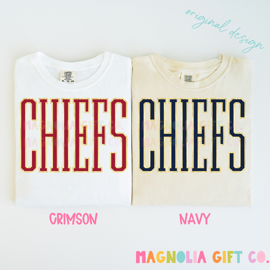 Tall Varsity Chiefs Tee
