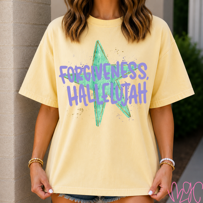 Starry Forgiveness Hallelujah Tee