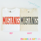 Tall Varsity Mustangs Tee