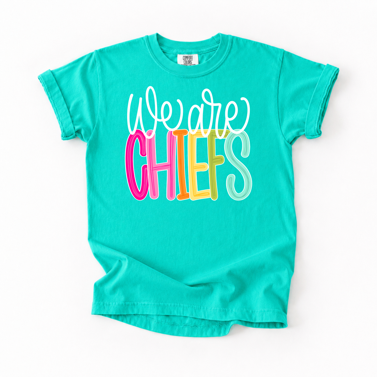 Color Pop-We Are Chiefs Tee