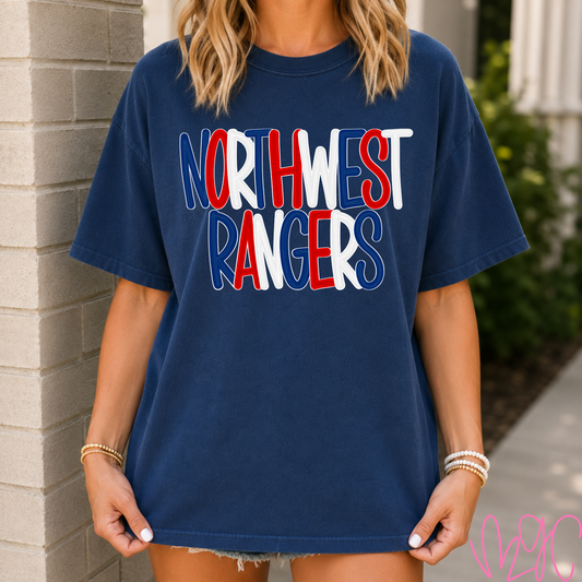 Bubble Northwest Rangers Tee