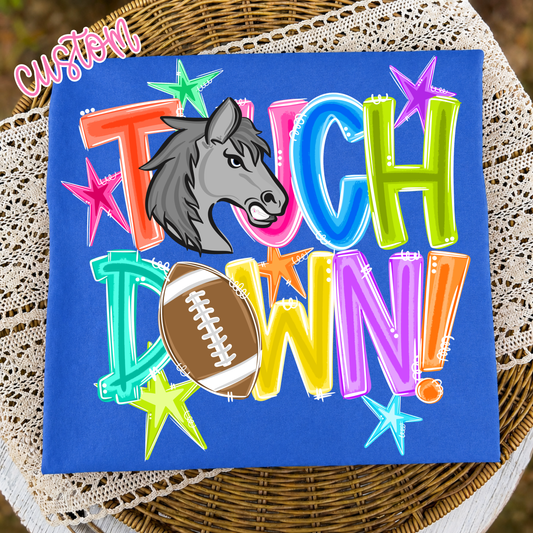 Touchdown-Mustangs Tee
