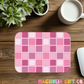 Pink Disco Pattern Mousepad