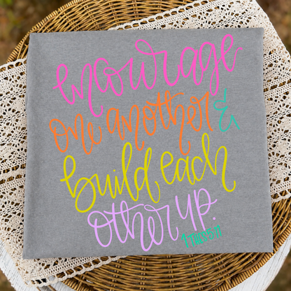Encourage One Another (Colorful) Tee
