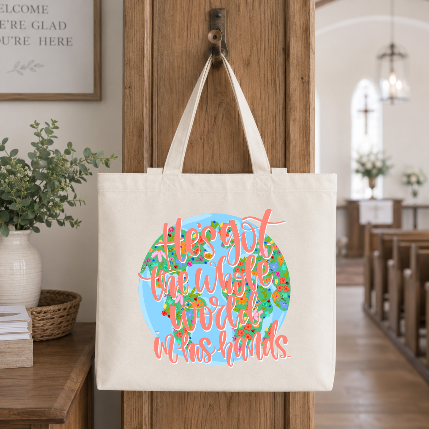 Whole World Tote Bag