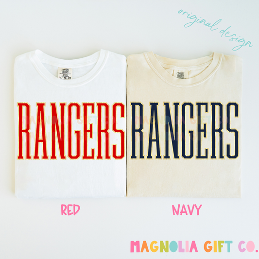Tall Varsity Rangers Tee