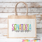 Neon City + State Tote Bag