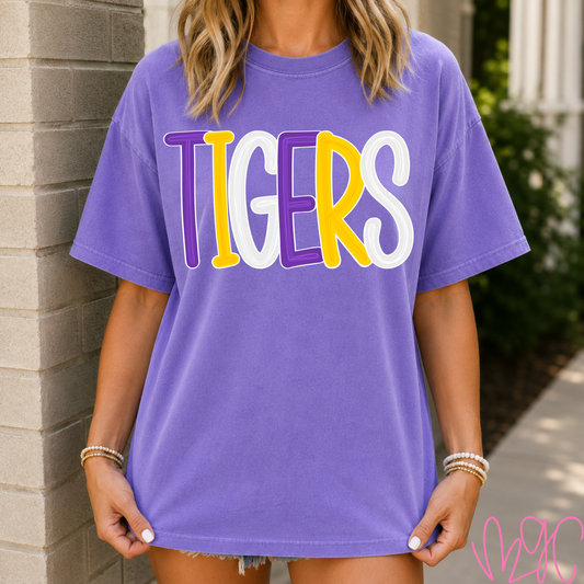 Bubble Tigers Tee